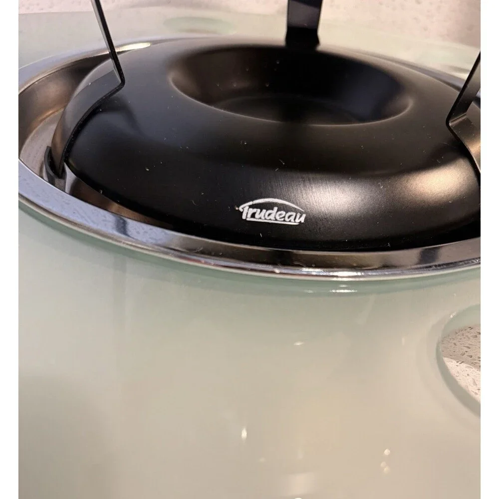 Trudeau Modern Tabletop Swiss Fondue Set